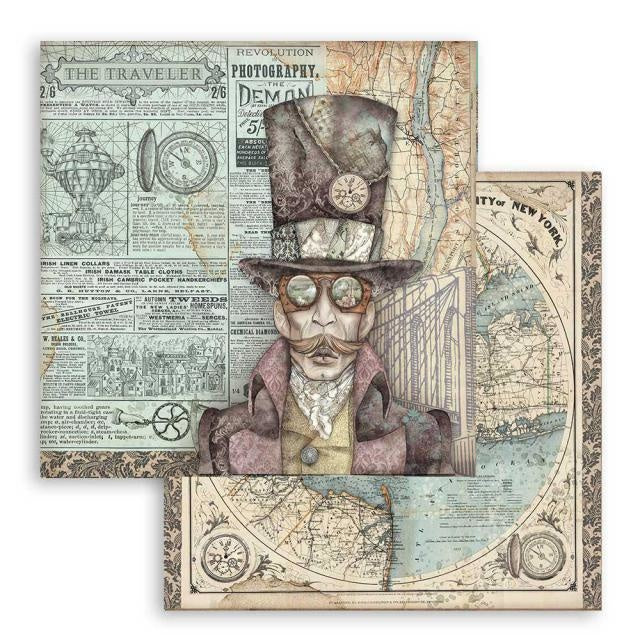 Dubbelzijdig Scrapbook Papier Sir Vagabond