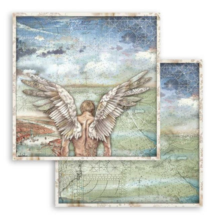 Dubbelzijdig Scrapbook Papier Sir Vagabond wings