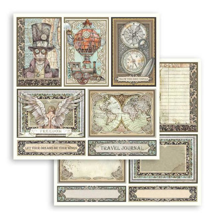 Dubbelzijdig Scrapbook Papier Sir Vagabond cards