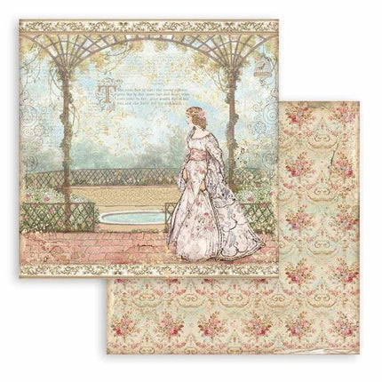 Dubbelzijdig Scrapbook Papier - Sleeping Beauty Princess