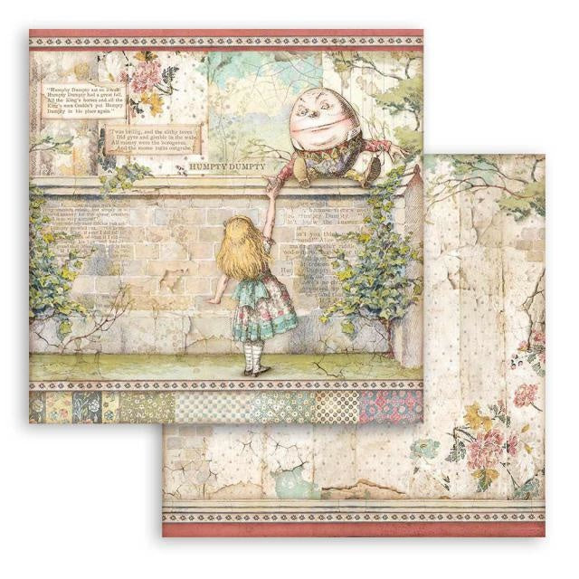 Dubbelzijdig Scrapbook Papier - Humpty Dumpty