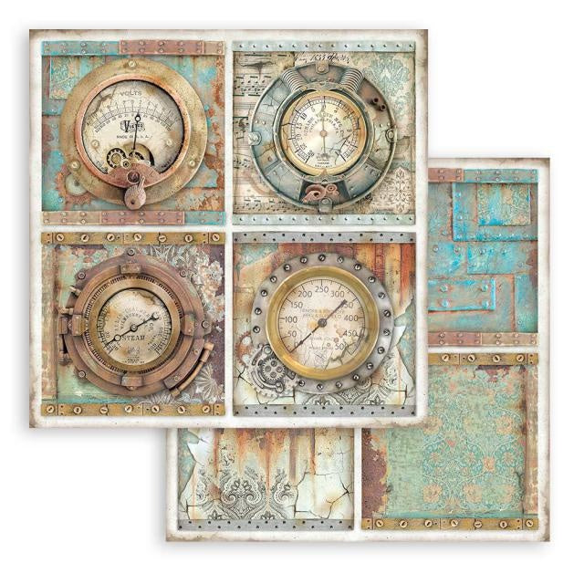 Dubbelzijdig Scrapbook Papier - Lady Vagabond Lifestyle 4 cards