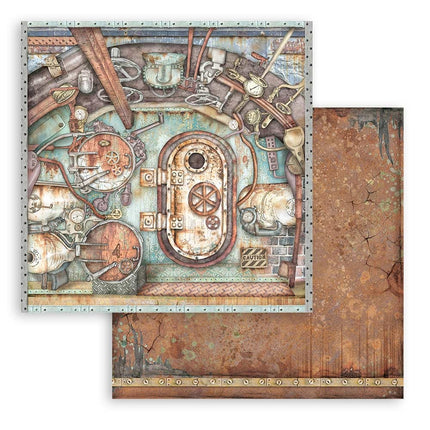 Dubbelzijdig Scrapbook Papier - Lady Vagabond Lifestyle ship gate