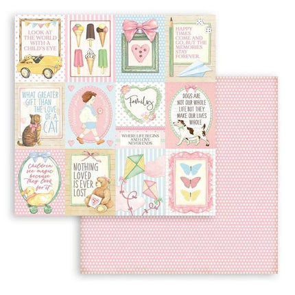 Dubbelzijdig Scrapbook Papier - DayDream small cards