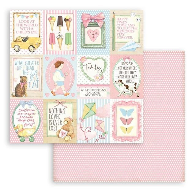 Dubbelzijdig Scrapbook Papier - DayDream small cards