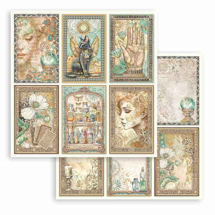 Dubbelzijdig Scrapbook Papier - Fortune 6 cards