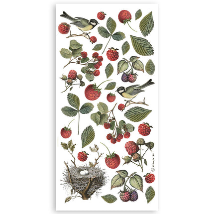 Paper cut-outs Double Face - 4 sheets cm. 15x30,5 - Forest