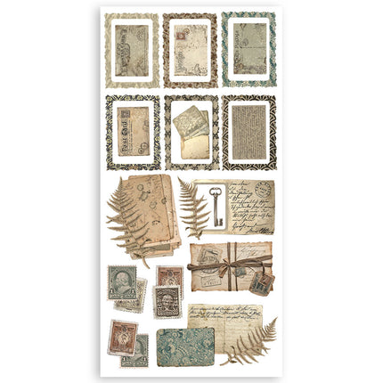 Paper cut-outs 2 Double Face -  4 sheets cm. 15x30,5 - Alterego