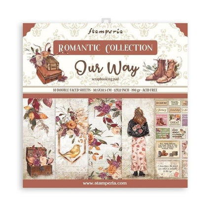 Paperpad Our way - 30,5x30,5 cm - 10 vellen