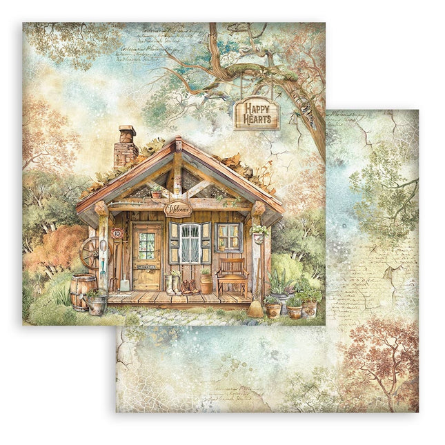 Papierblok 30,5x30,5 cm - 10 vellen - Alterego
