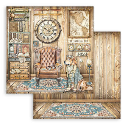 Papierblok 30,5x30,5 cm - 10 vellen - Alterego