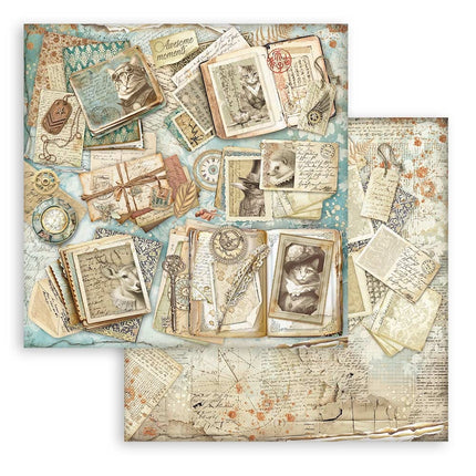 Papierblok 30,5x30,5 cm - 10 vellen - Alterego
