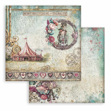Papierblok 30,5x30,5 cm - 10 vellen - Master of Magic