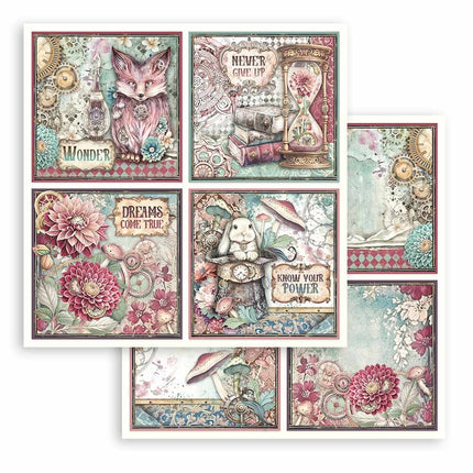 Papierblok 30,5x30,5 cm - 10 vellen - Master of Magic
