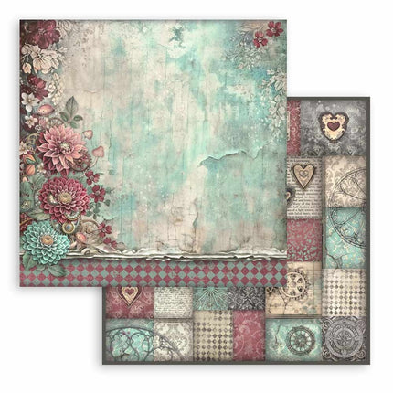 Papierblok 30,5x30,5 cm - 10 vellen Maxi Background selection - Master of Magic