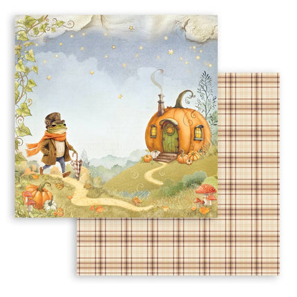 Papierblok 30,5x30,5 cm - 10 vellen - Whispering woods