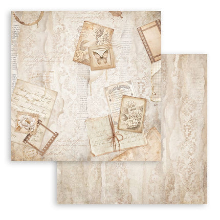 Papierblok 30,5x30,5 cm - 10 vellen - Quiet Days