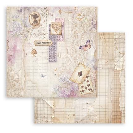 Papierblok 30,5x30,5 cm - 10 vellen - Quiet Days