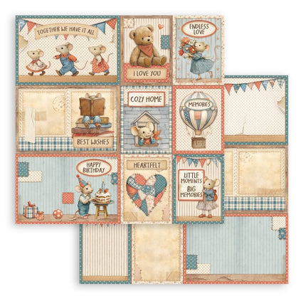 Scrapbooking Pad 10 sheets cm 30,5x30,5 (12"x12") - Family