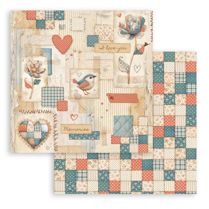 Scrapbooking Pad 10 sheets cm 30,5x30,5 (12"x12") - Family