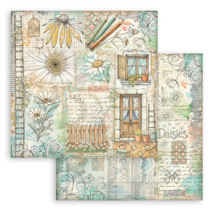Scrapbooking Pad 10 sheets cm 30,5x30,5 (12"x12") - Daisy Art