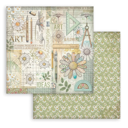 Scrapbooking Pad 10 sheets cm 30,5x30,5 (12"x12") - Daisy Art