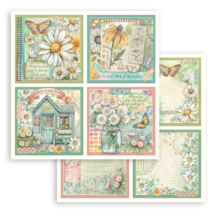 Scrapbooking Pad 10 sheets cm 30,5x30,5 (12"x12") - Daisy Art