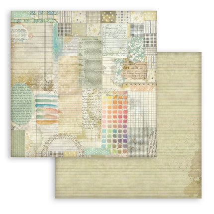Scrapbooking Pad 10 sheets cm 30,5x30,5 (12"x12") Background selection - Daisy Art