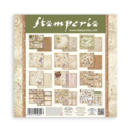 Scrapbooking Printed Pad for Art and Craft 10 sheets cm 30,5x30,5 (12"x12") - All Around