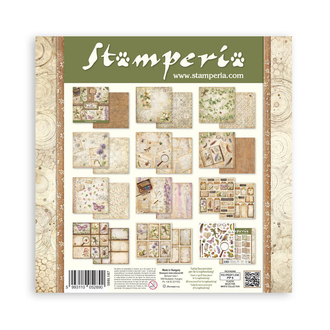 Scrapbooking Printed Pad for Art and Craft 10 sheets cm 30,5x30,5 (12"x12") - All Around