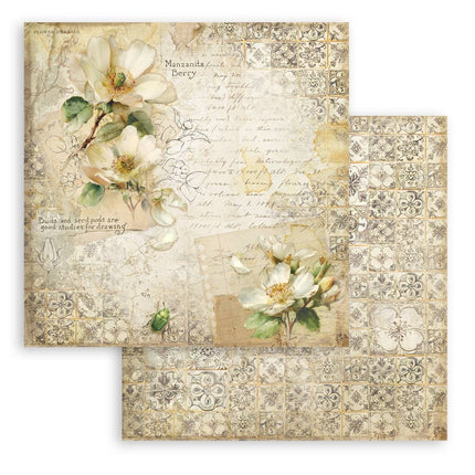 Scrapbooking Printed Pad for Art and Craft 10 sheets cm 30,5x30,5 (12"x12") - All Around