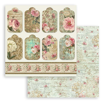 Papierblok 30,5x30,5 cm - 10 vellen - Precious