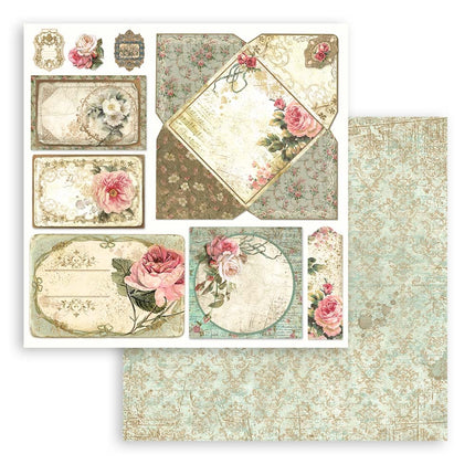 Papierblok 30,5x30,5 cm - 10 vellen - Precious