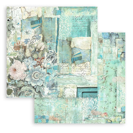 Papierblok 30,5x30,5 cm - 10 vellen - Wonderland