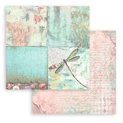 Papierblok 30,5x30,5 cm - 10 vellen - Wonderland