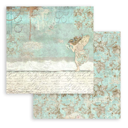 Papierblok 30,5x30,5 cm - 10 vellen - Wonderland