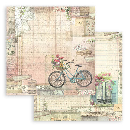 Papierblok 30,5x30,5 cm - 10 vellen - Garden