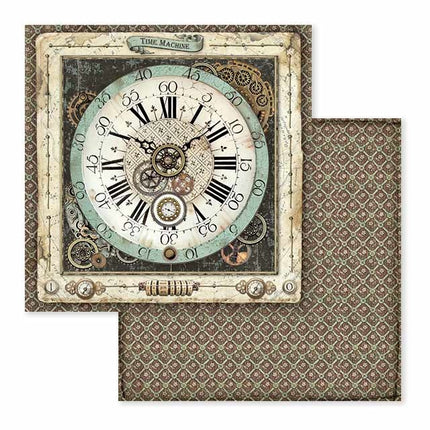 Paperpad Voyages Fantastiques Dubbelzijdig - 30,5x30,5 cm - 10 vellen