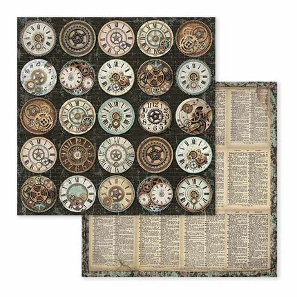 Paperpad Voyages Fantastiques Dubbelzijdig - 30,5x30,5 cm - 10 vellen