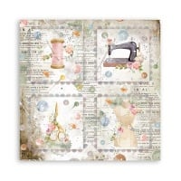 Dubbelzijdig Scrapbook Papier - Romantic Threads cards