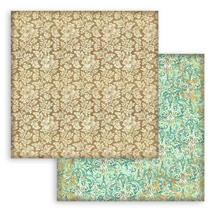 Papierblok 20,3x20,3 cm - 10 vellen -  Backgrounds Selection - The  Nutcracker