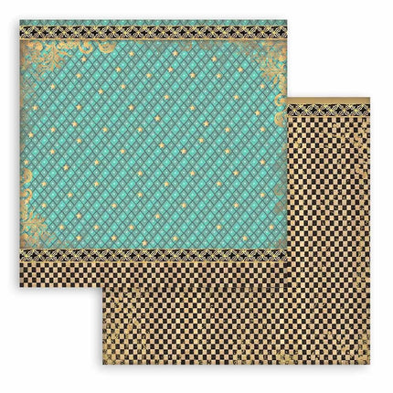 Papierblok 20,3x20,3 cm - 10 vellen -  Backgrounds Selection - The  Nutcracker
