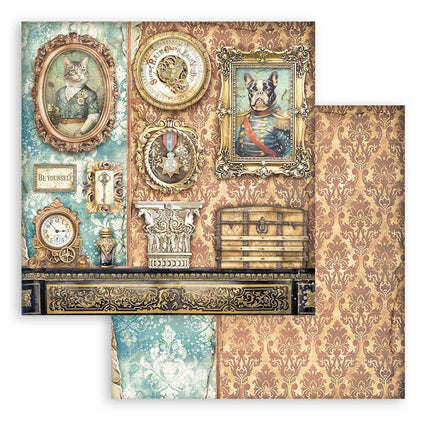 Papierblok 20,3x20,3 cm - 10 vellen - Alterego