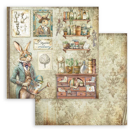 Papierblok 20,3x20,3 cm - 10 vellen - Alterego