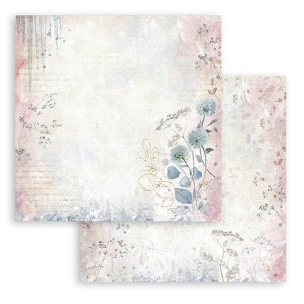 Papierblok 20,3x20,3 cm - 10 vellen - Create Happiness Dewdrops