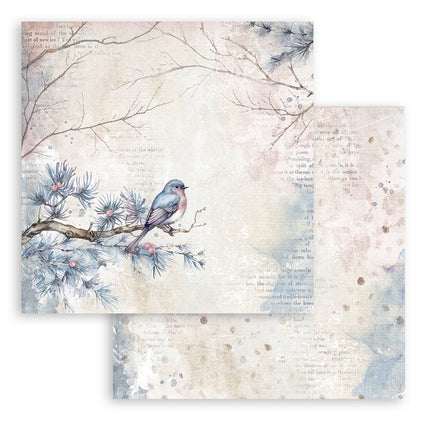 Papierblok 20,3x20,3 cm - 10 vellen - Create Happiness Dewdrops