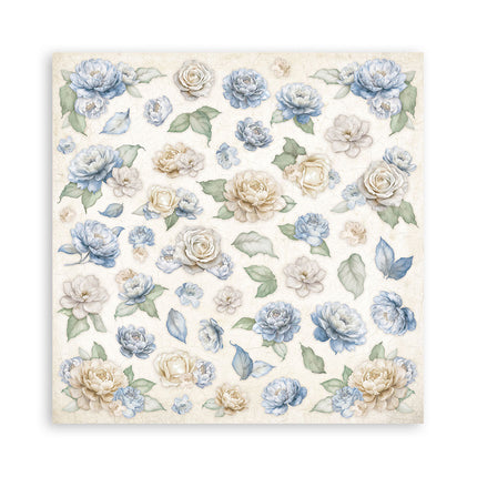 Papierblok 20,3x20,3 cm - 10 vellen - Timeless