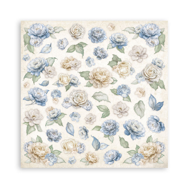 Papierblok 20,3x20,3 cm - 10 vellen - Timeless