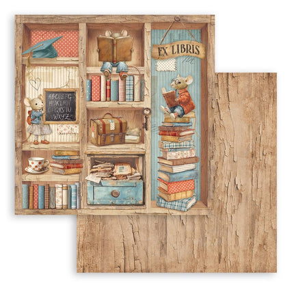 Scrapbooking Small Pad 10 sheets cm 20,3X20,3 (8"X8") - Family
