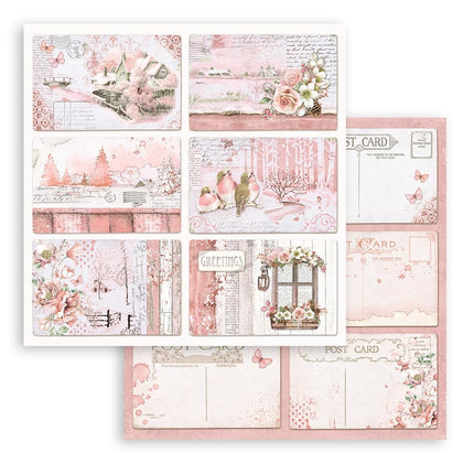 Paperpad Roseland - 20,3x20,3 cm - 10 vellen
